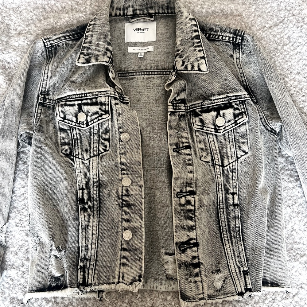 Vervet classic crop jacket